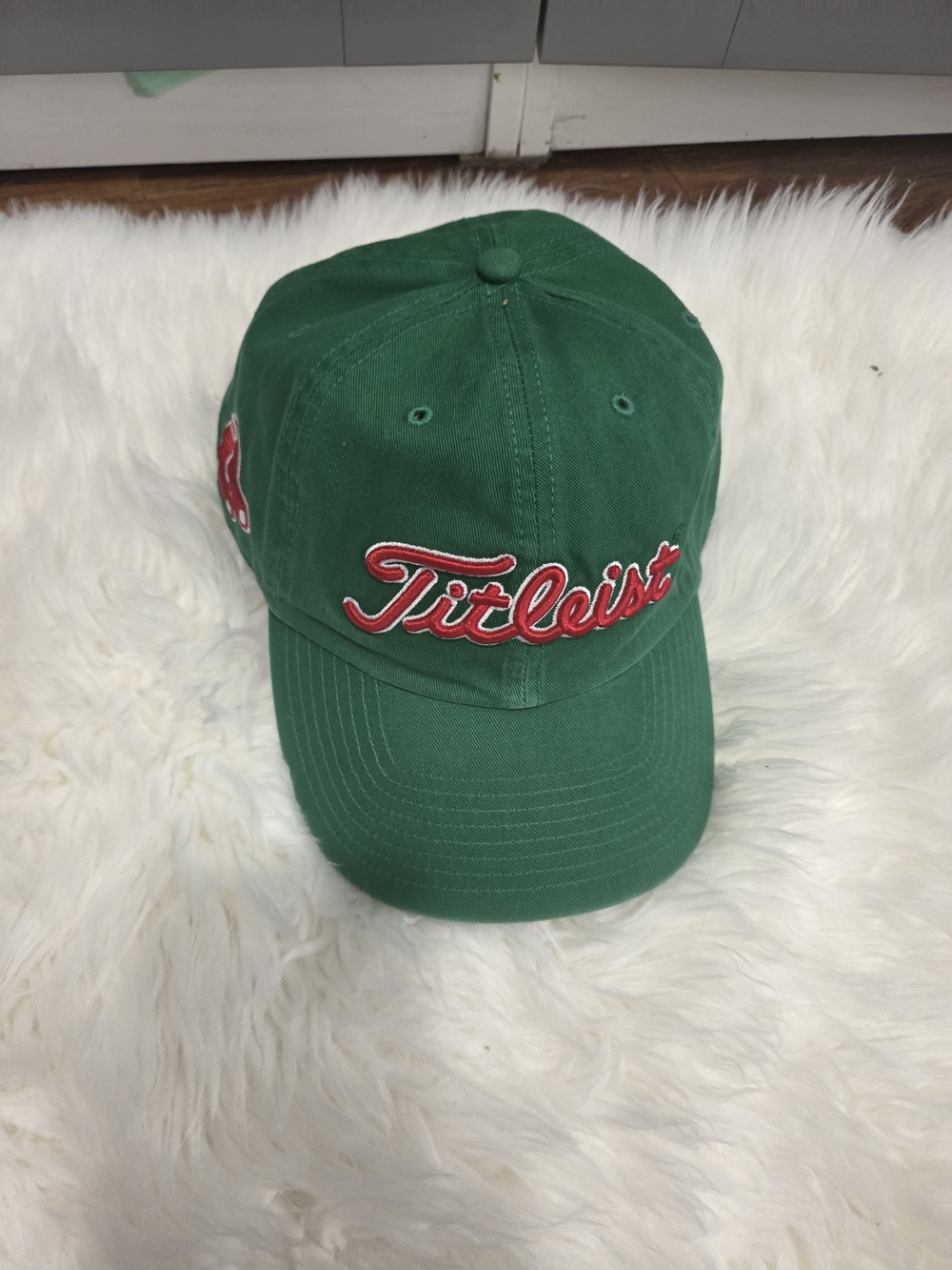 Titleist Hat Green Embroidered Baseball Cap